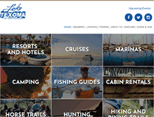 Tablet Screenshot of laketexomaonline.com